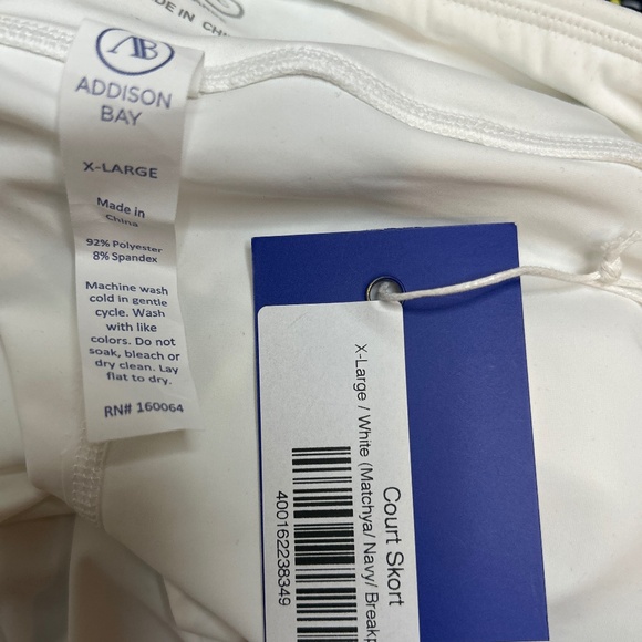 NWT ADDISON BAY COURT SKORT. SIZE XL. - Picture 6 of 6